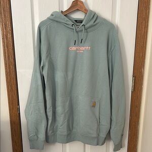 Carhartt Men's Green Hoodie